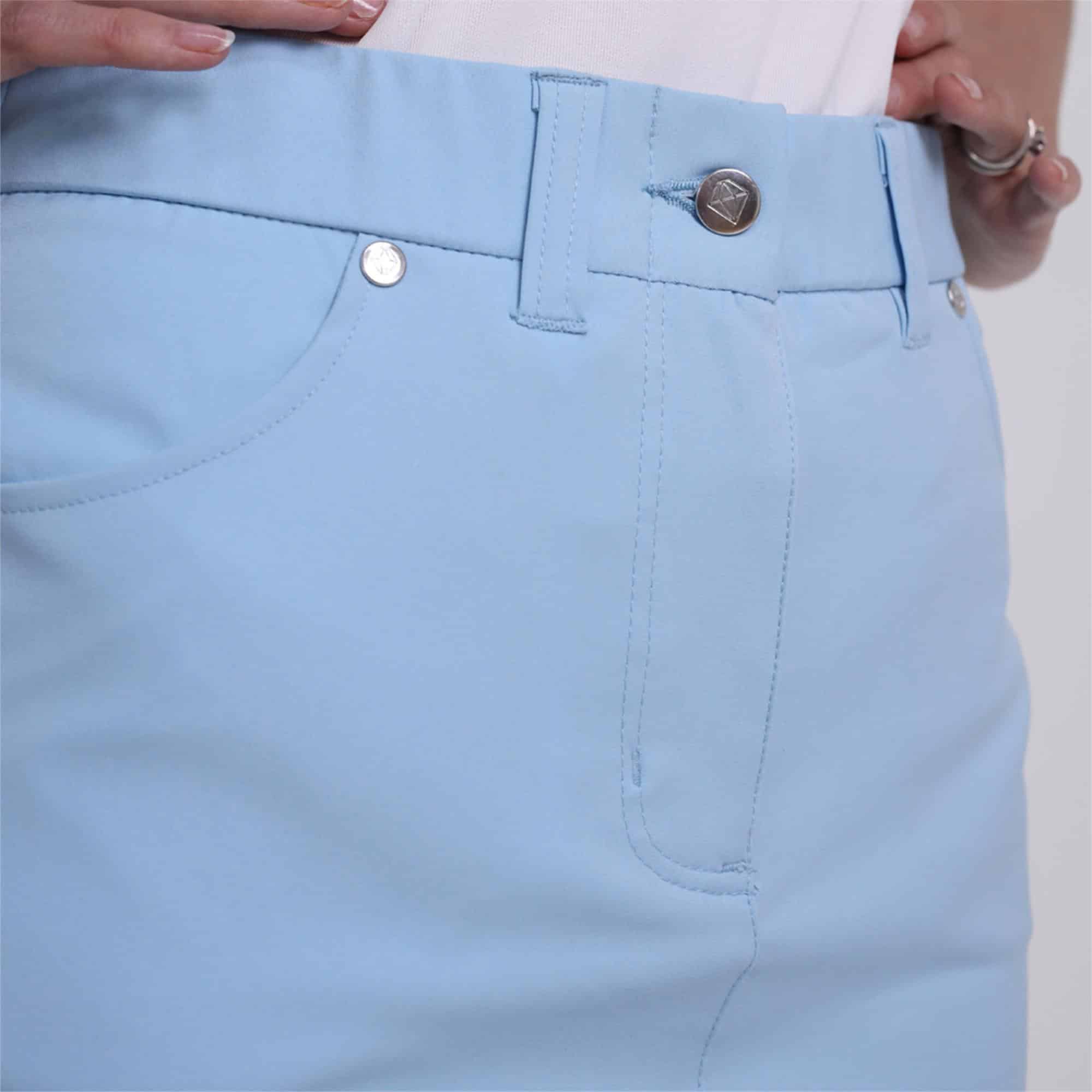 Pure Golf Calm Ladies Golf Skort Pale Blue 50CM